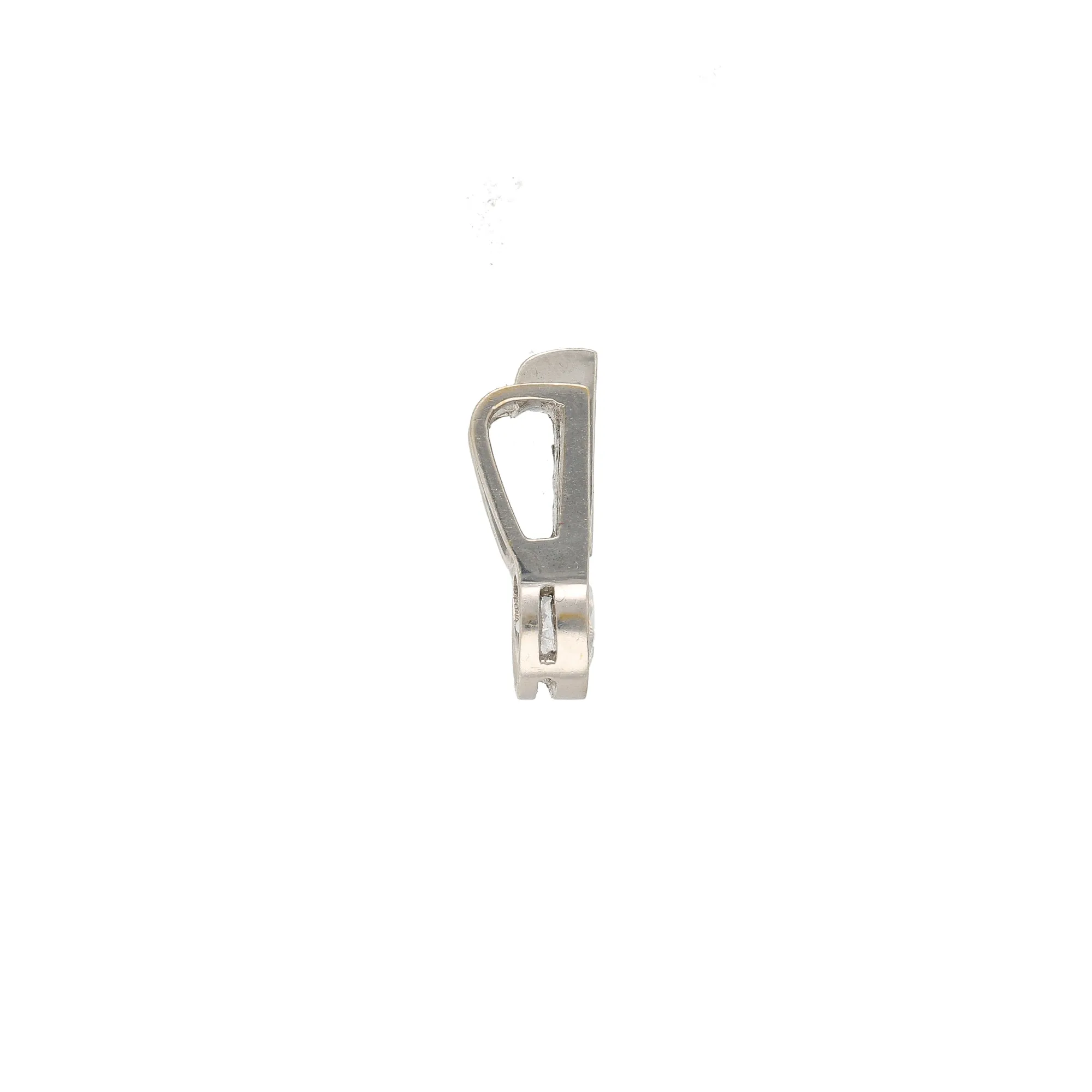 22K White Gold & CZ Pendant (4gm)