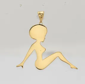 Afro Mudflap Girl