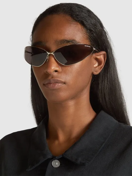 Balenciaga   0315S Razor Cat metal sunglasses 