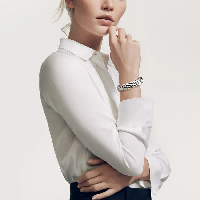David Yurman 17MM Sculpted Cable Bracelet