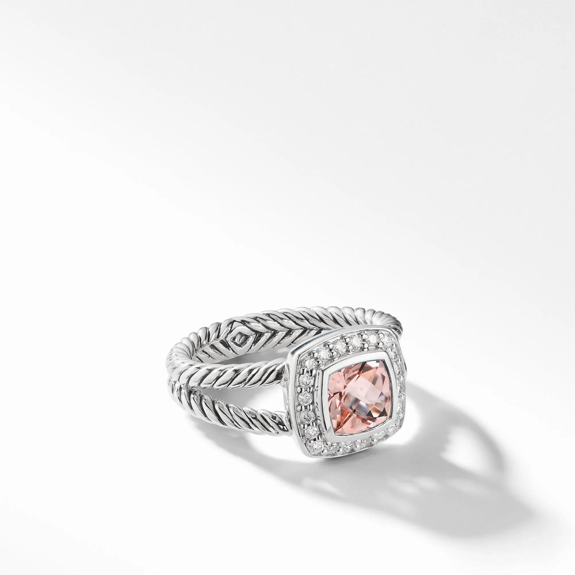 David Yurman Albion 12MM Petite Ring with Diamonds