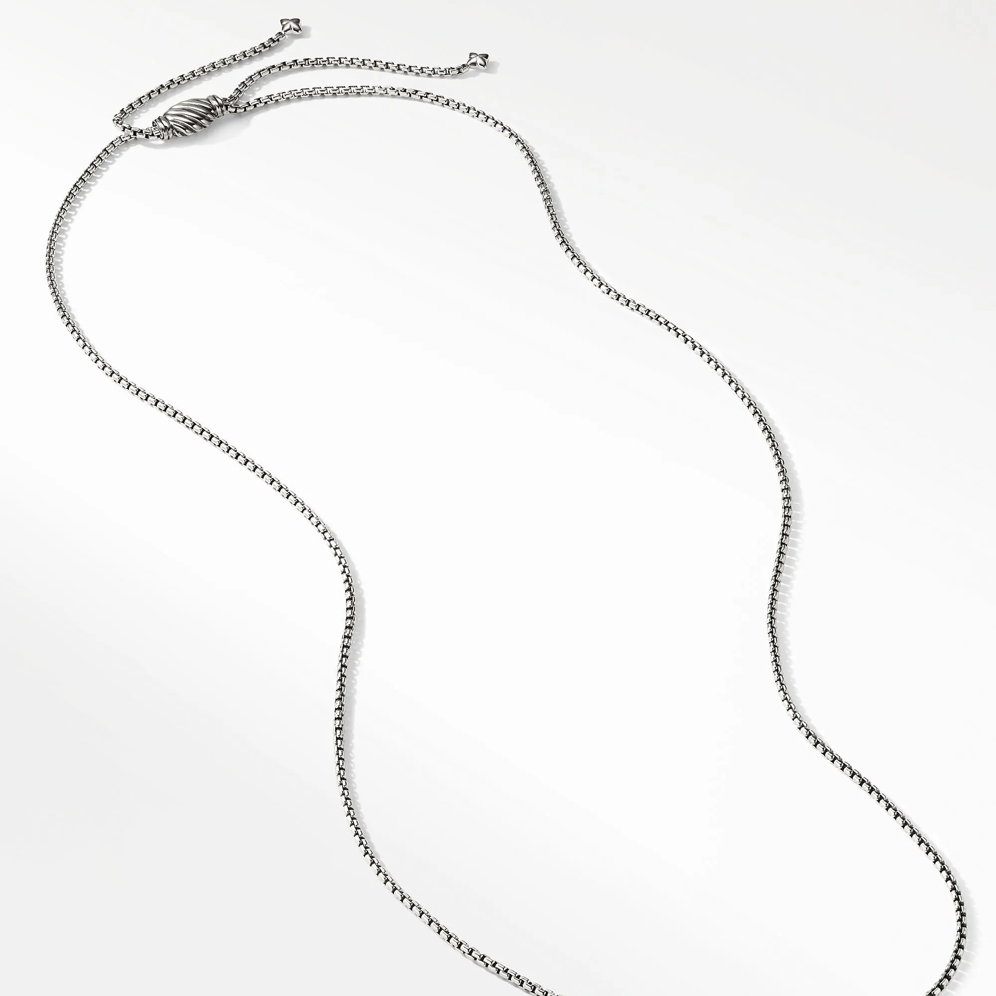David Yurman Box Chain Necklace with Toggle Clasp