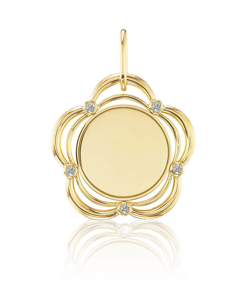 Eyelet Pendant, 30mm