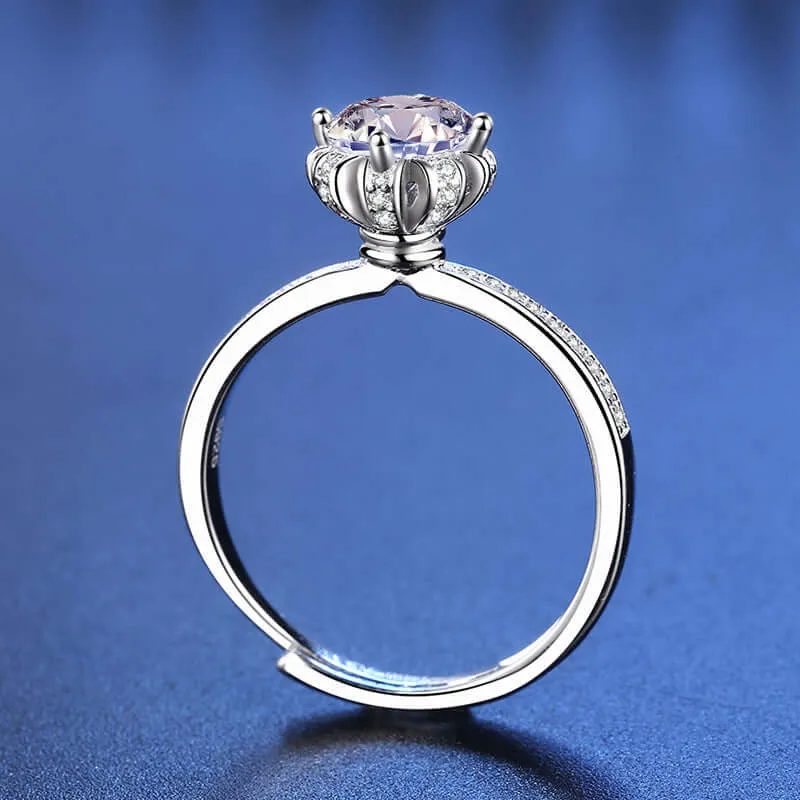 Hand Bouquet Moissanite Ring
