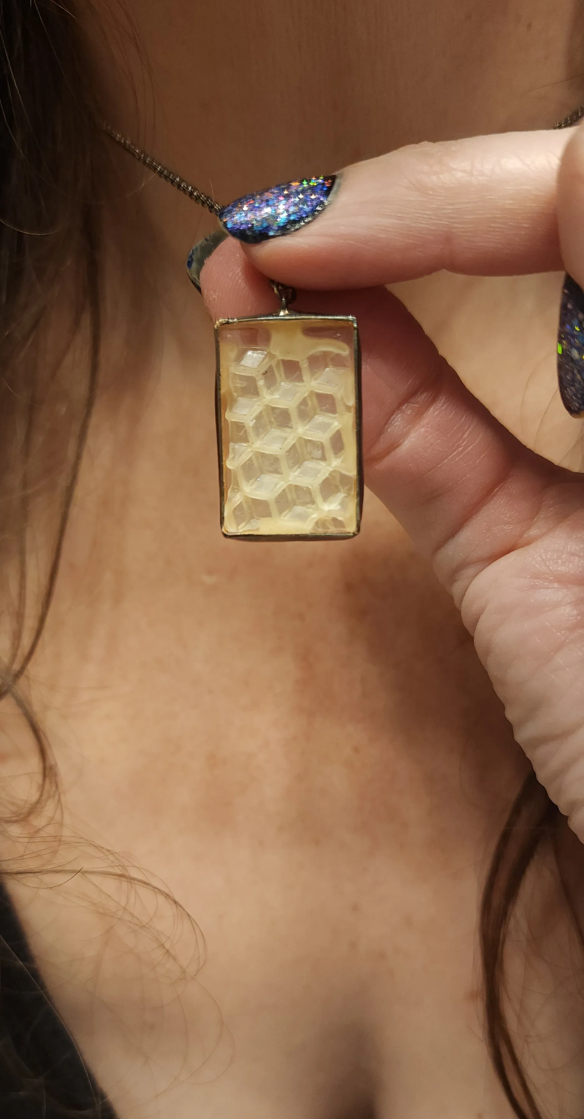 Honeycomb Necklace