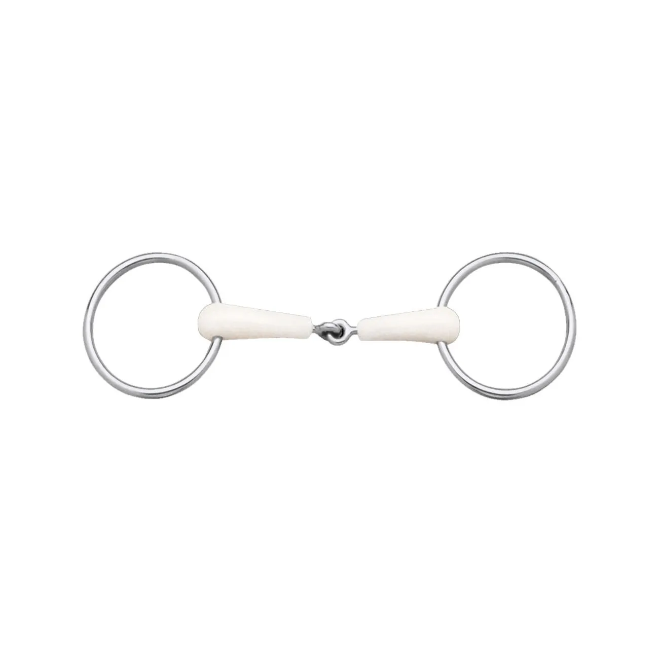 JOINTED BIT WITH RINGS 20MM RINGS 65MM. HAPPY MOUTH