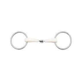 JOINTED BIT WITH RINGS 20MM RINGS 65MM. HAPPY MOUTH