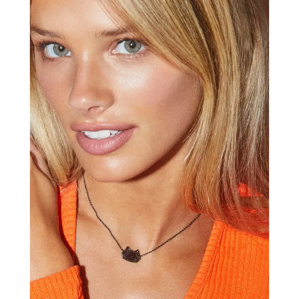 Kendra Scott Elisa Cat Pendant Necklace in Drusy
