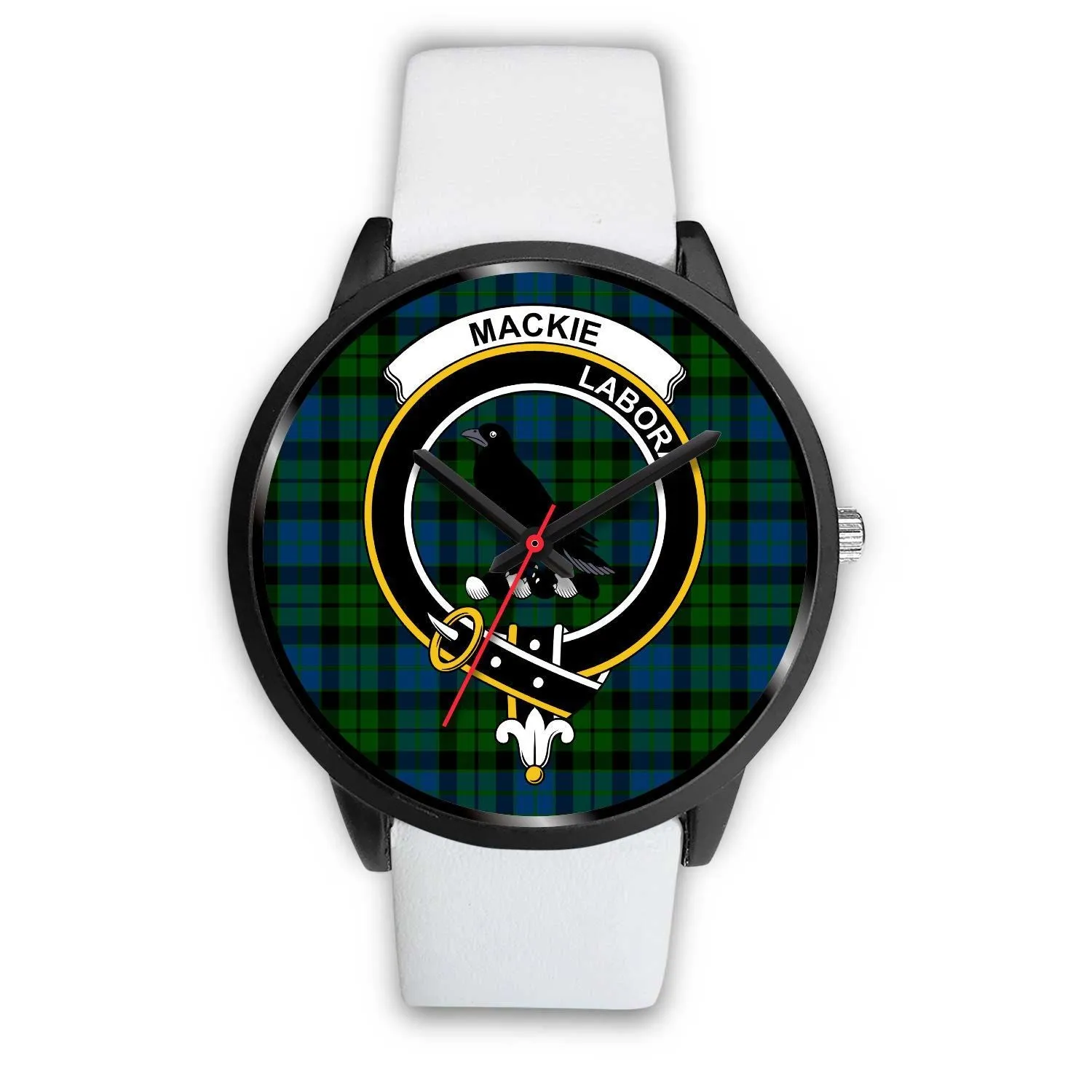 MacKie Clan Badge Tartan Black Watch