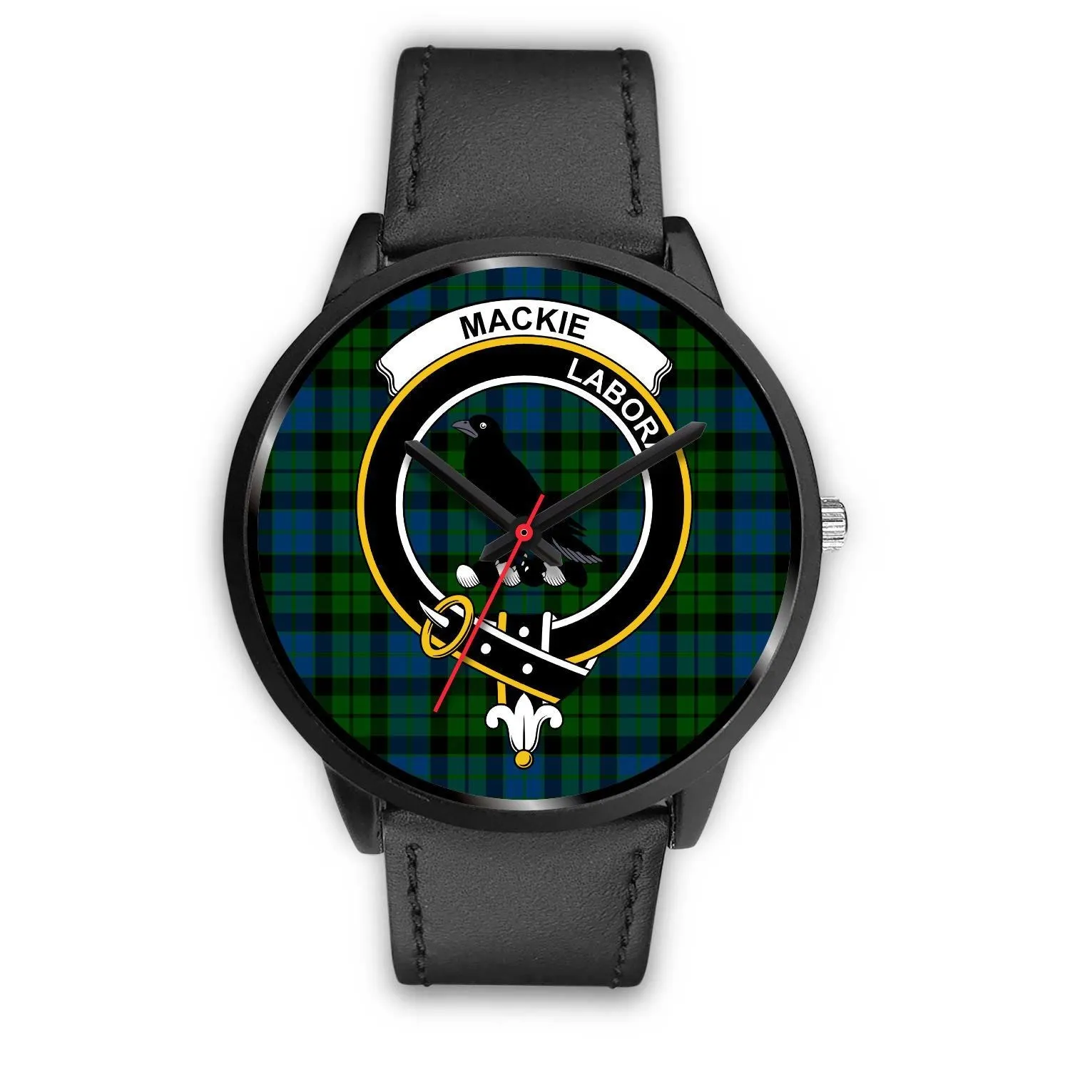 MacKie Clan Badge Tartan Black Watch