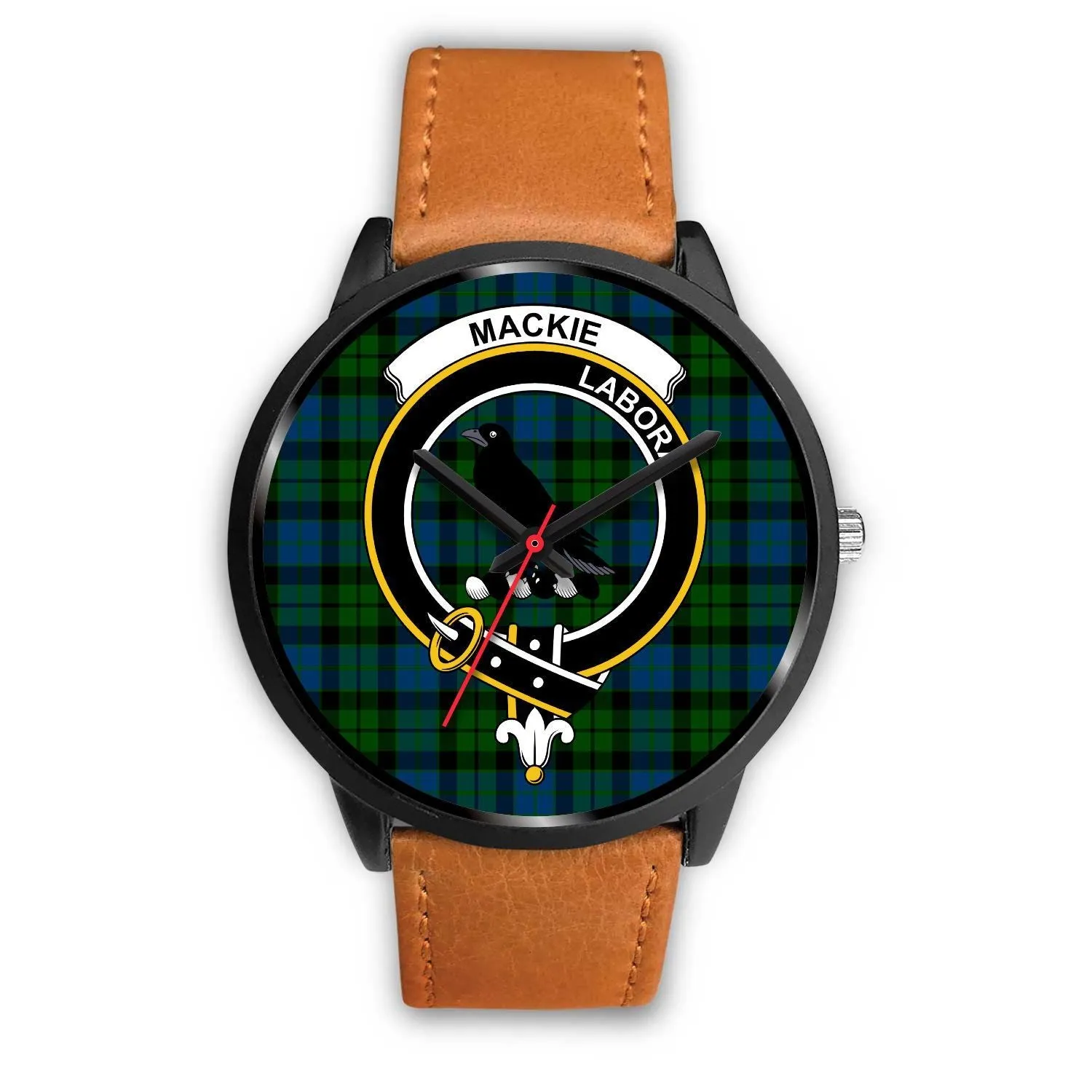 MacKie Clan Badge Tartan Black Watch
