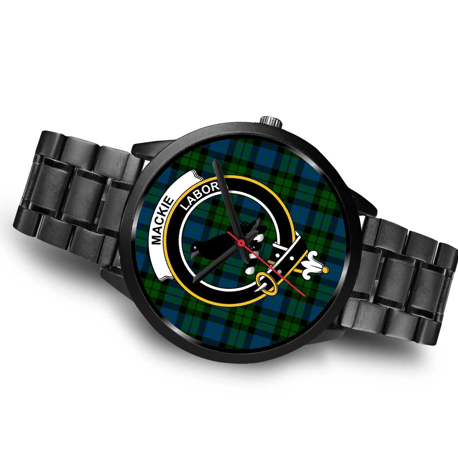 MacKie Clan Badge Tartan Black Watch