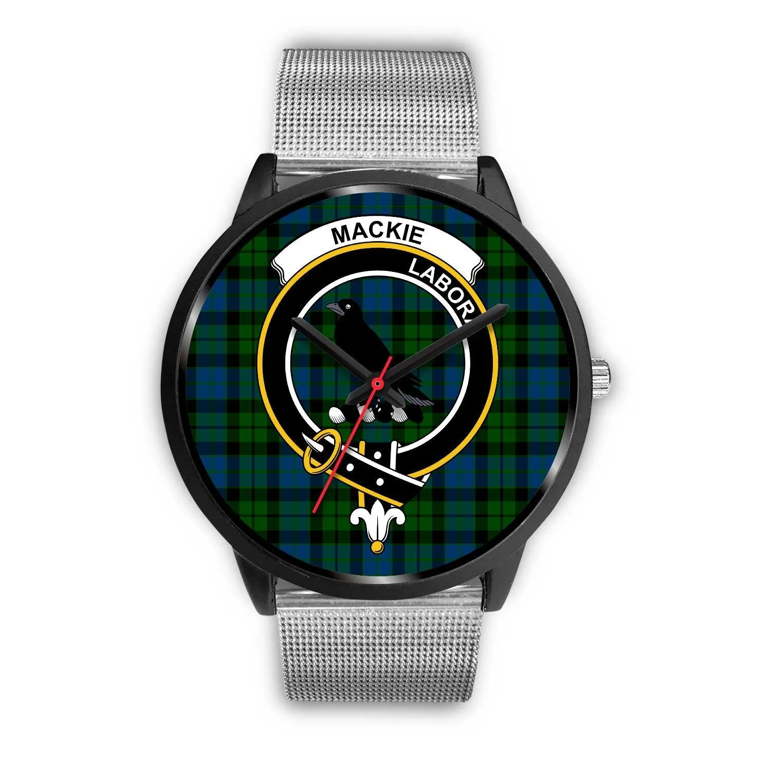MacKie Clan Badge Tartan Black Watch