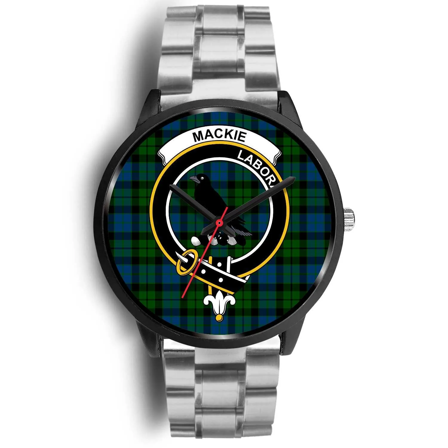 MacKie Clan Badge Tartan Black Watch