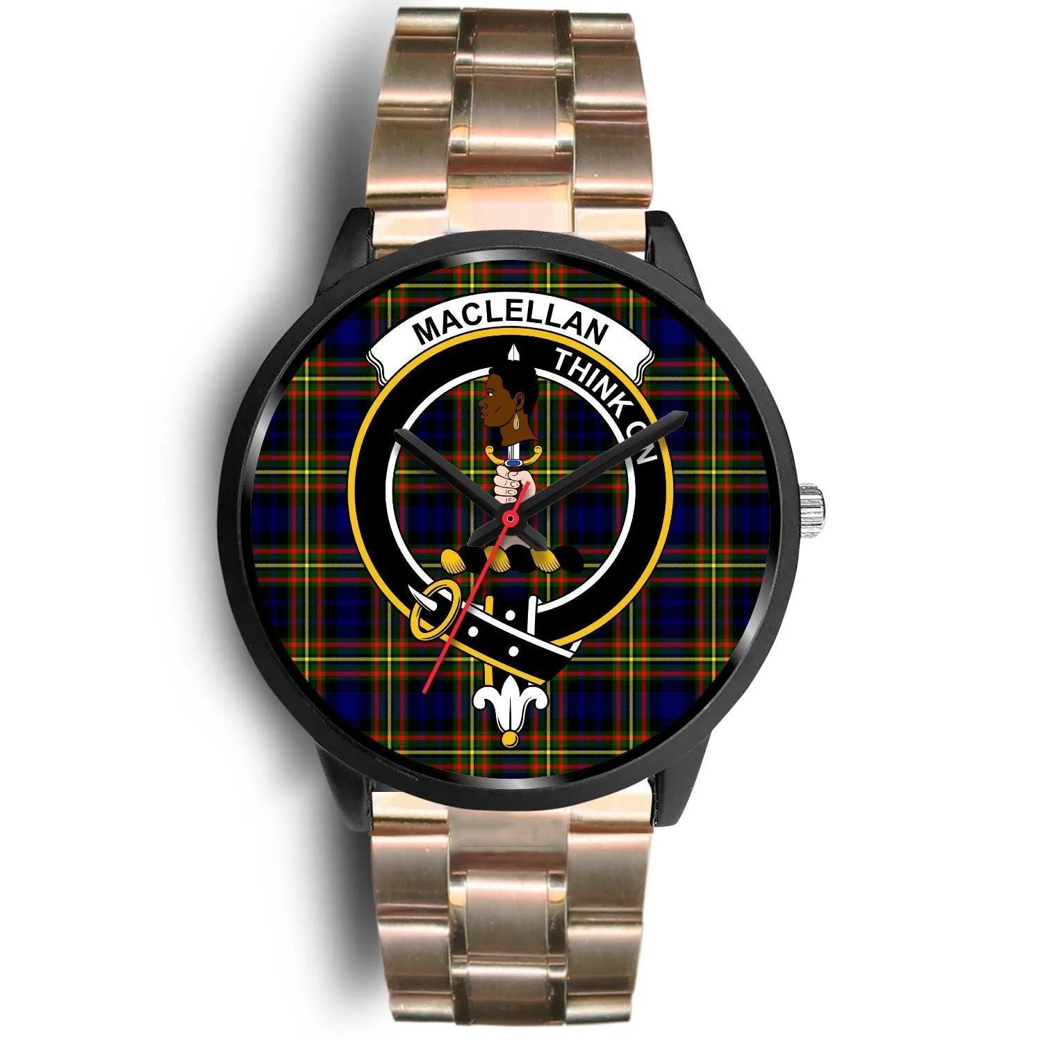 MacLellan Modern Clan Badge Tartan Black Watch