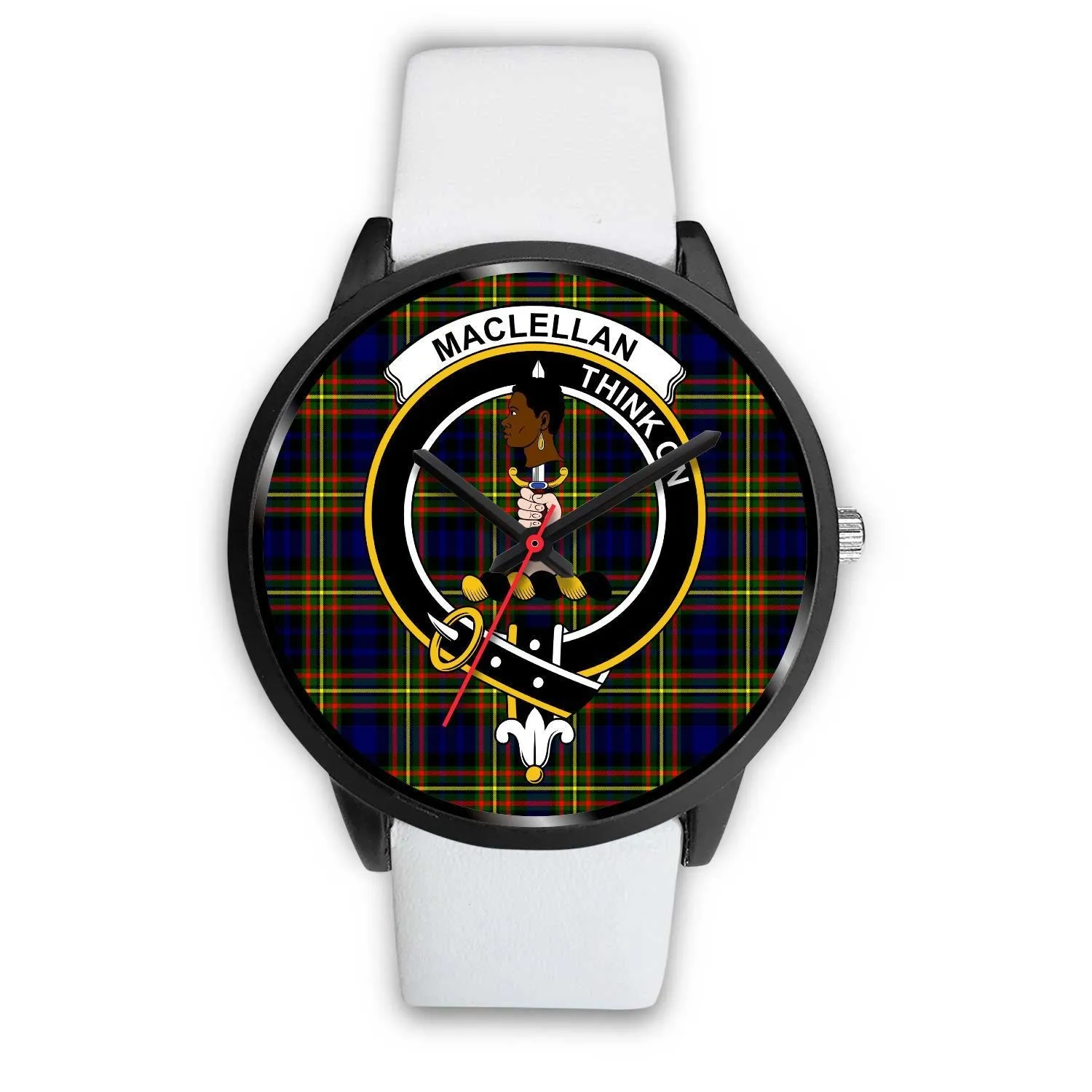MacLellan Modern Clan Badge Tartan Black Watch