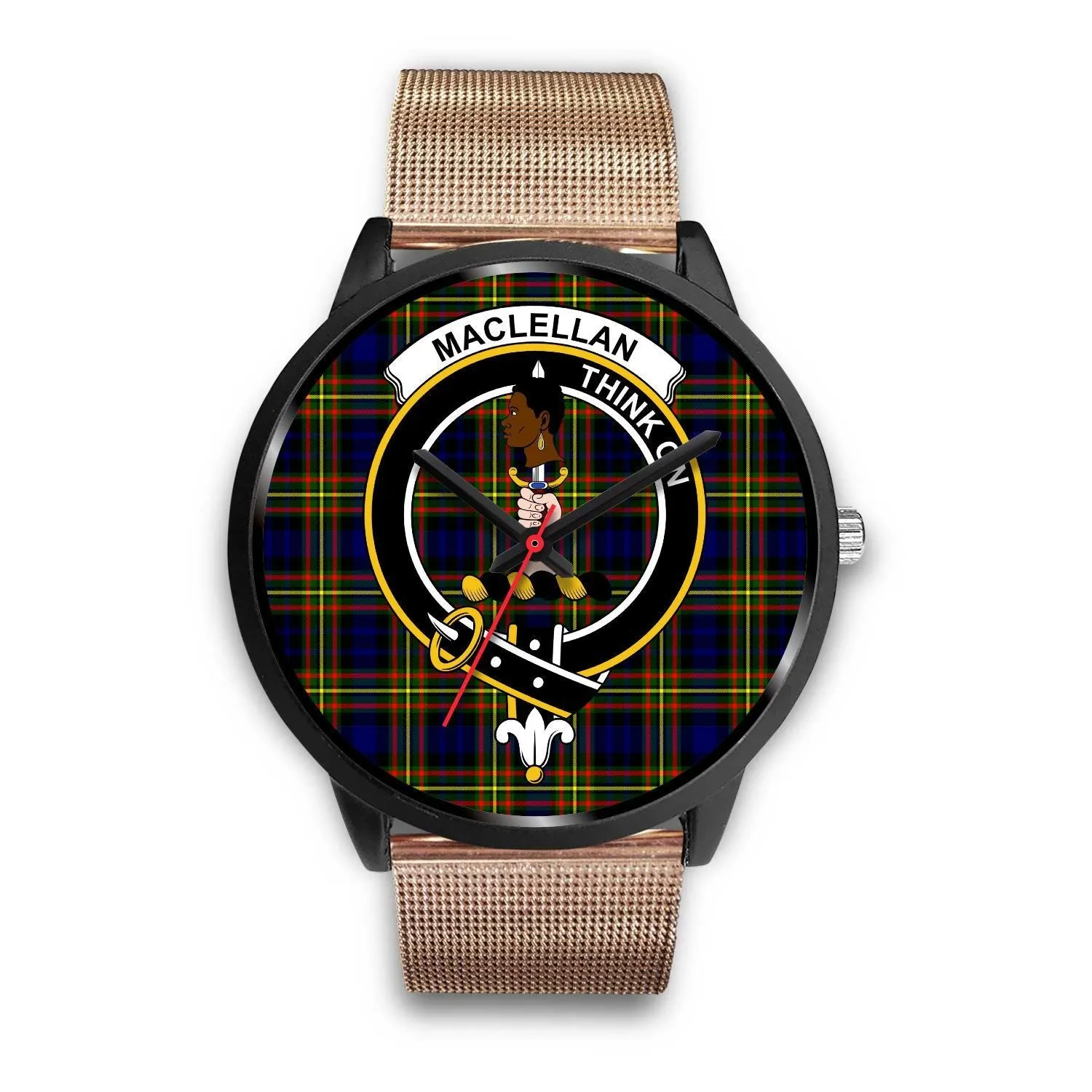 MacLellan Modern Clan Badge Tartan Black Watch