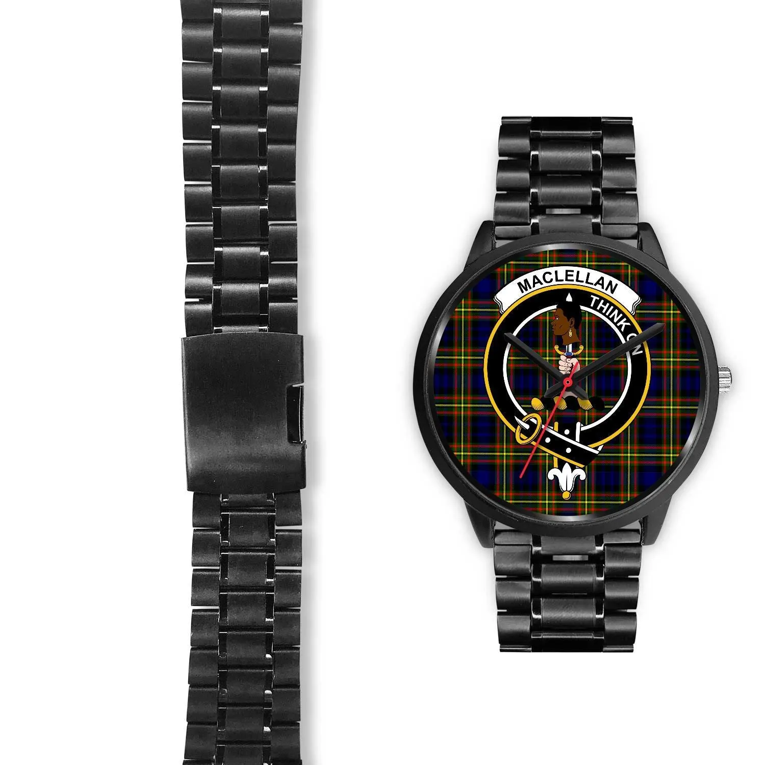 MacLellan Modern Clan Badge Tartan Black Watch