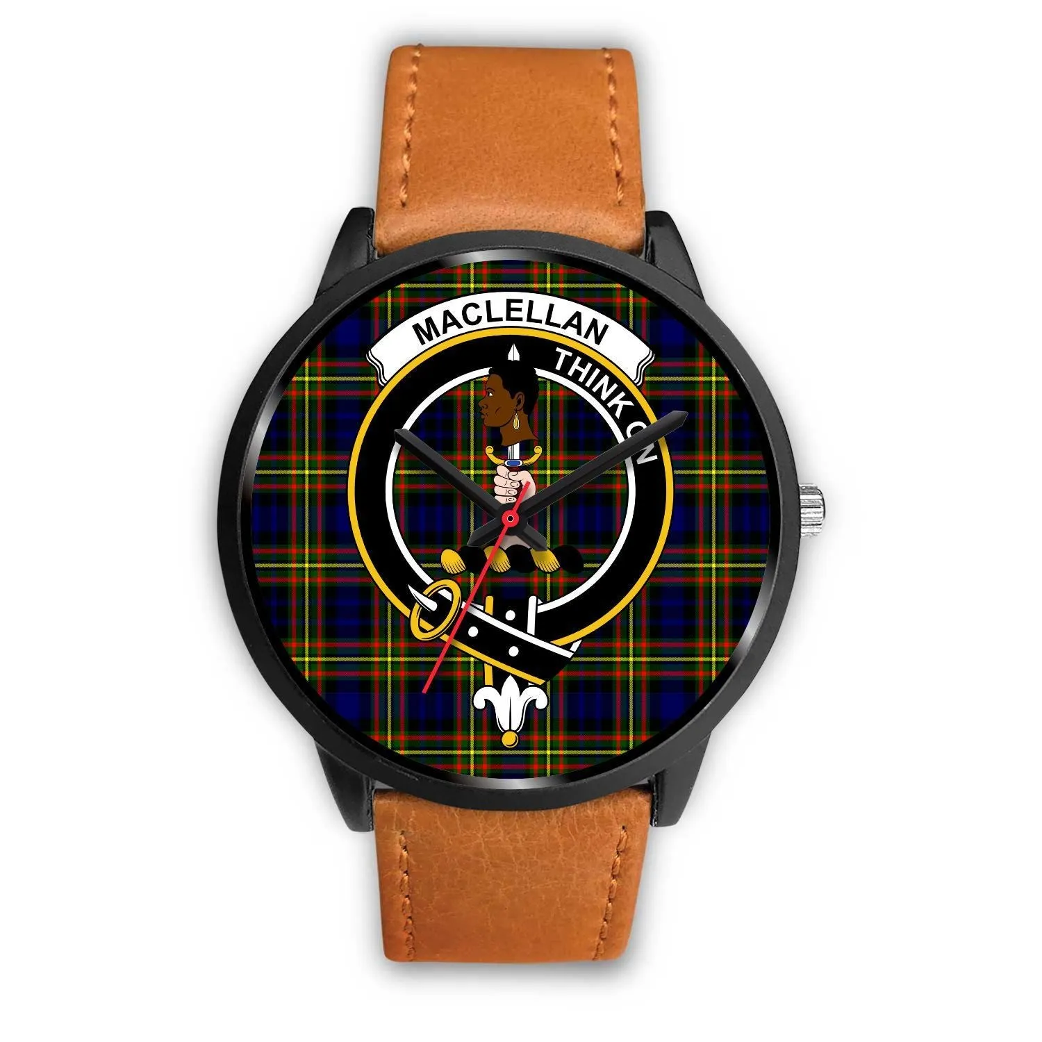 MacLellan Modern Clan Badge Tartan Black Watch