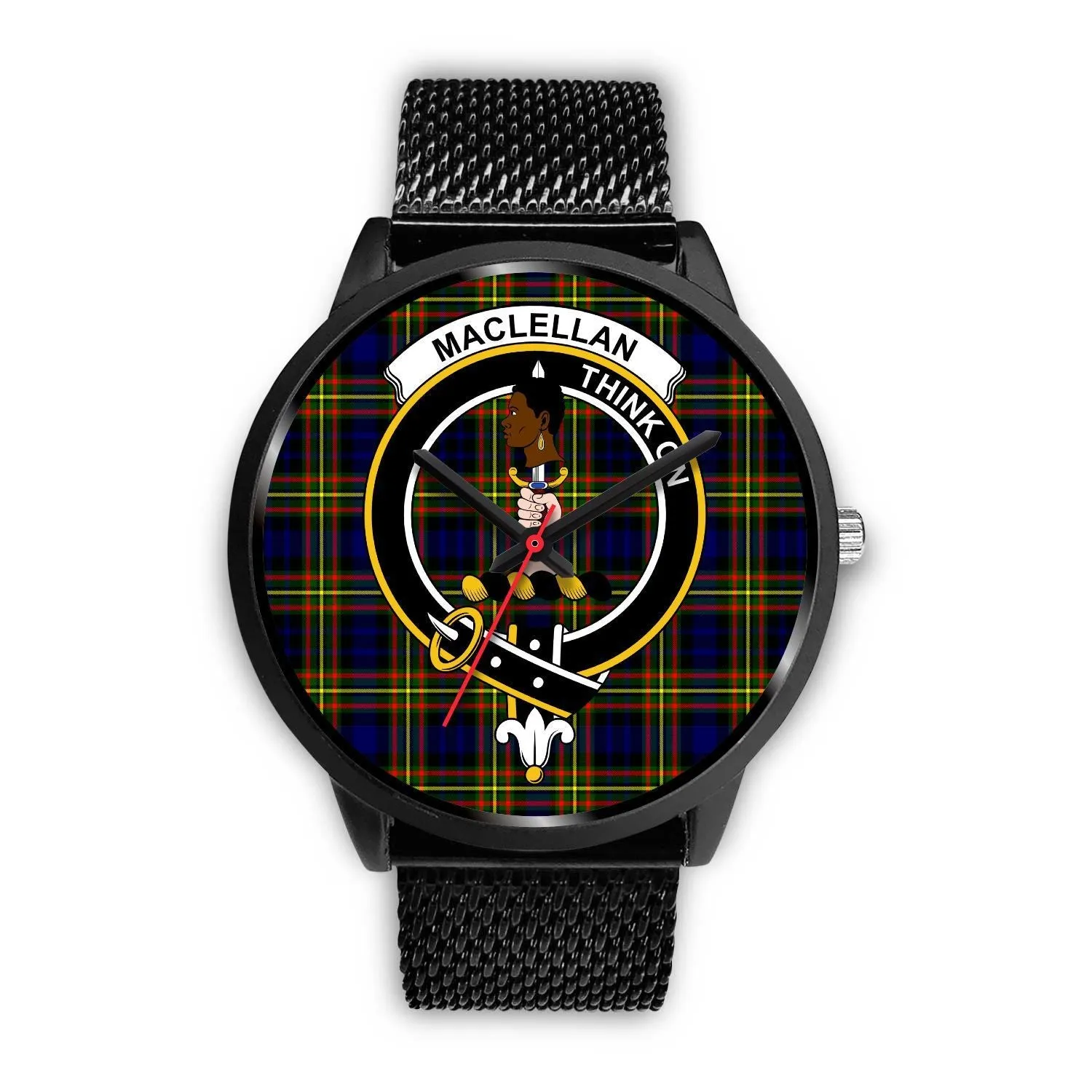 MacLellan Modern Clan Badge Tartan Black Watch
