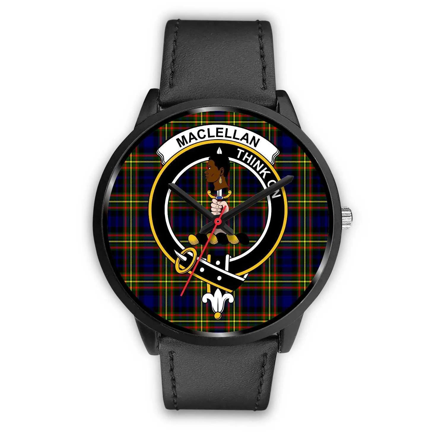 MacLellan Modern Clan Badge Tartan Black Watch
