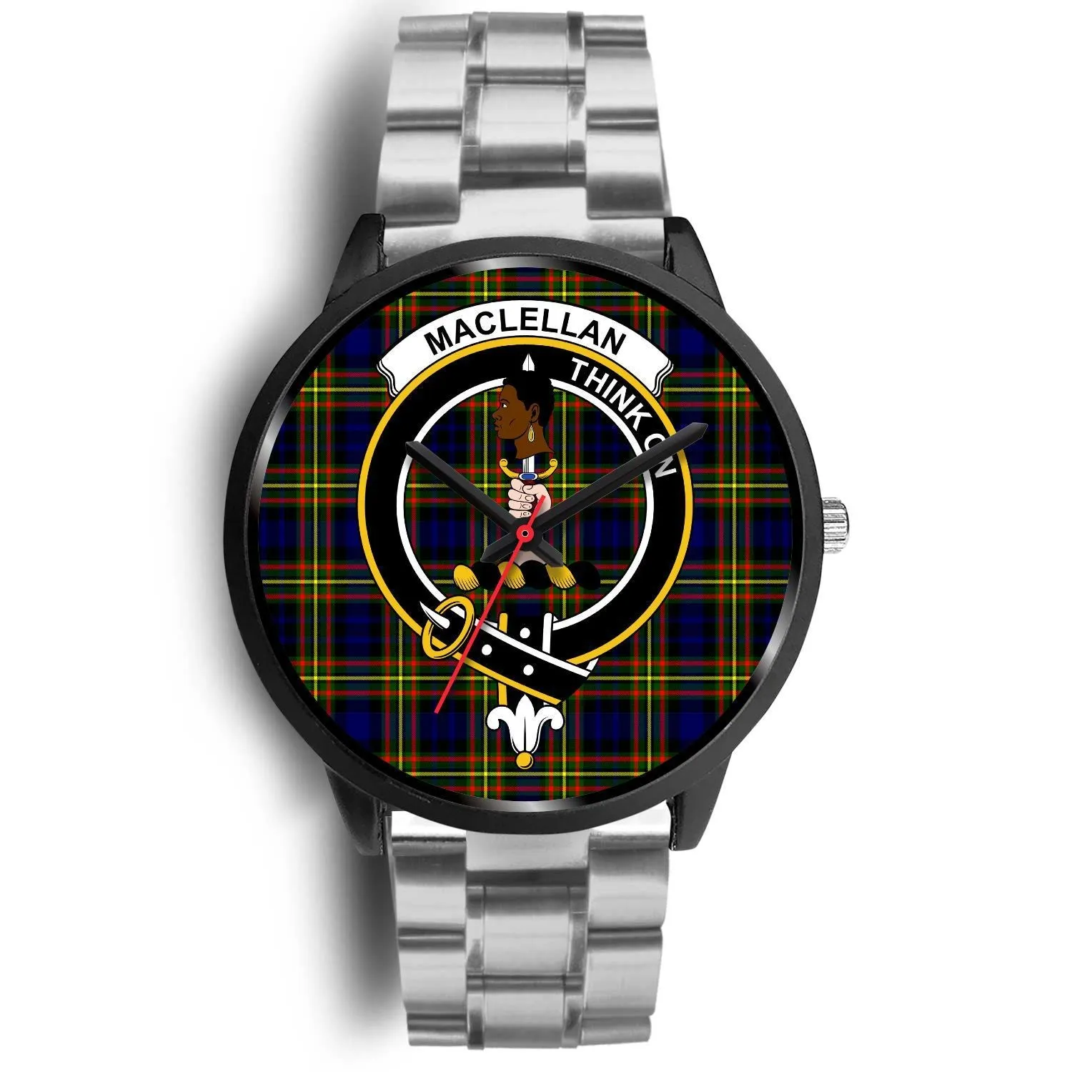 MacLellan Modern Clan Badge Tartan Black Watch