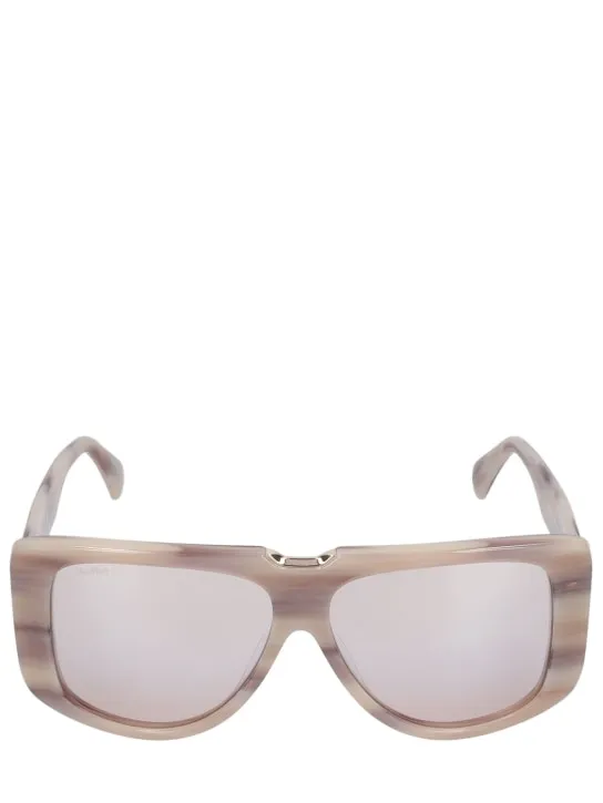 Max Mara   Spark mask acetate sunglasses 