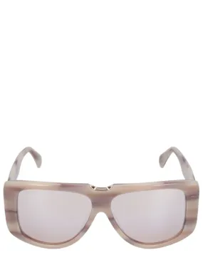 Max Mara   Spark mask acetate sunglasses 