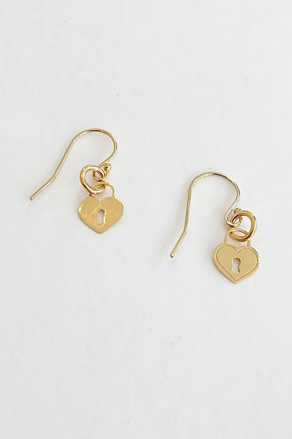 Padlock earrings