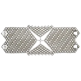 SG Liquid Metal B80-N Chrome Finish Bracelet by Sergio Gutierrez