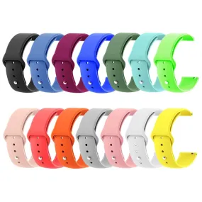 Silicone Button Style Watch Straps Compatible with Tommy Hilfiger 22mm Range
