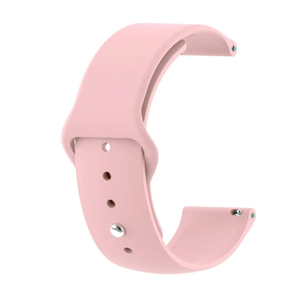 Silicone Button Style Watch Straps Compatible with Tommy Hilfiger 22mm Range