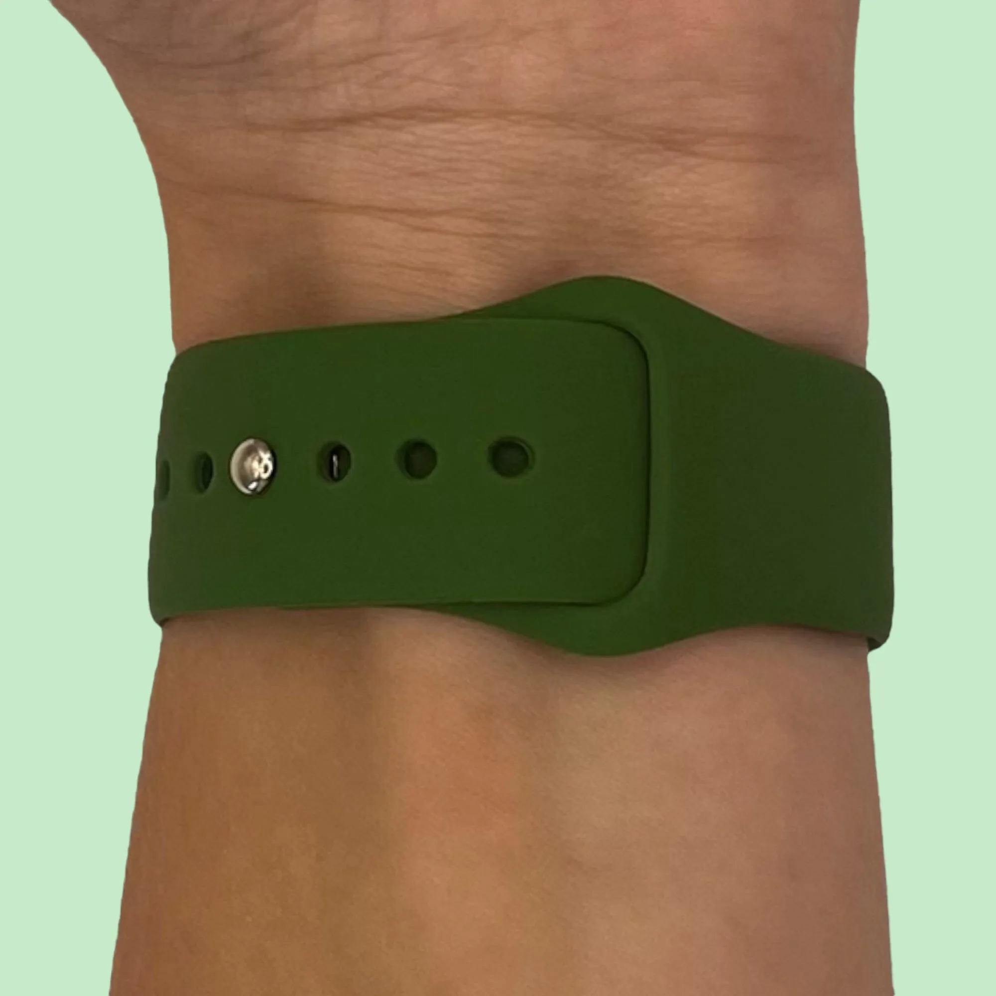 Silicone Button Style Watch Straps Compatible with Tommy Hilfiger 22mm Range