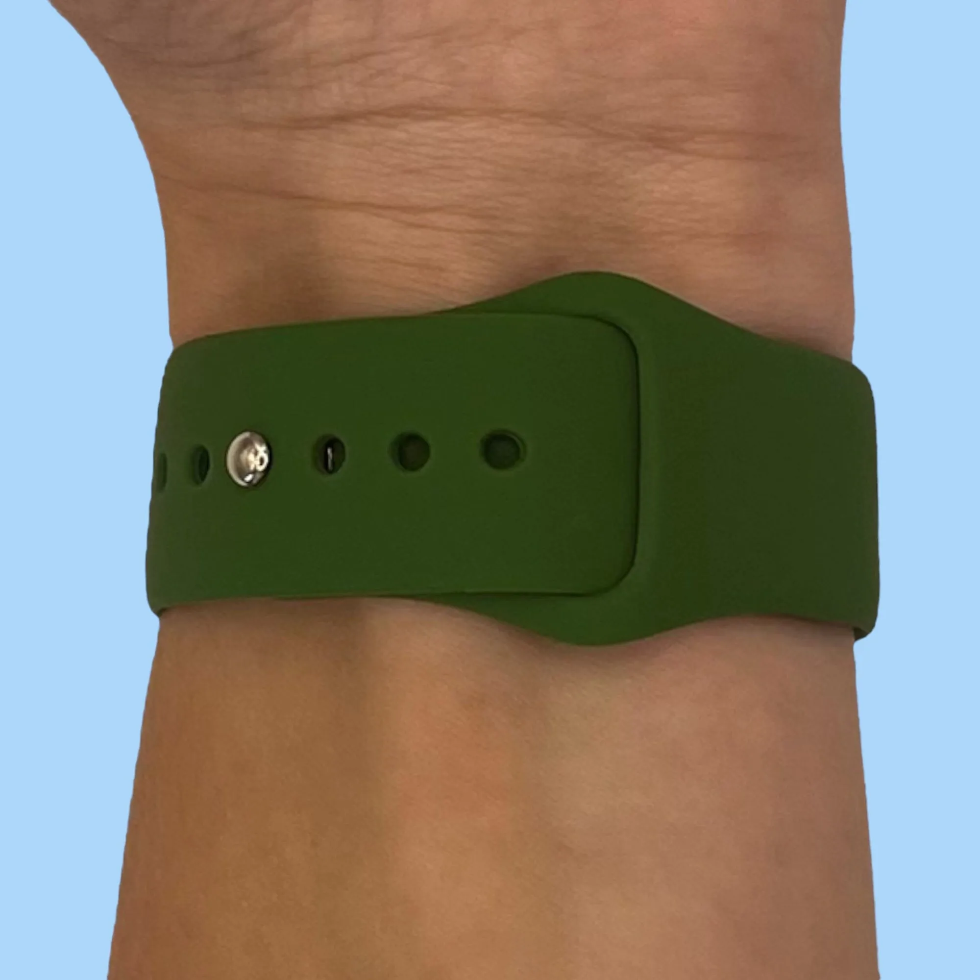 Silicone Button Style Watch Straps Compatible with Tommy Hilfiger 22mm Range