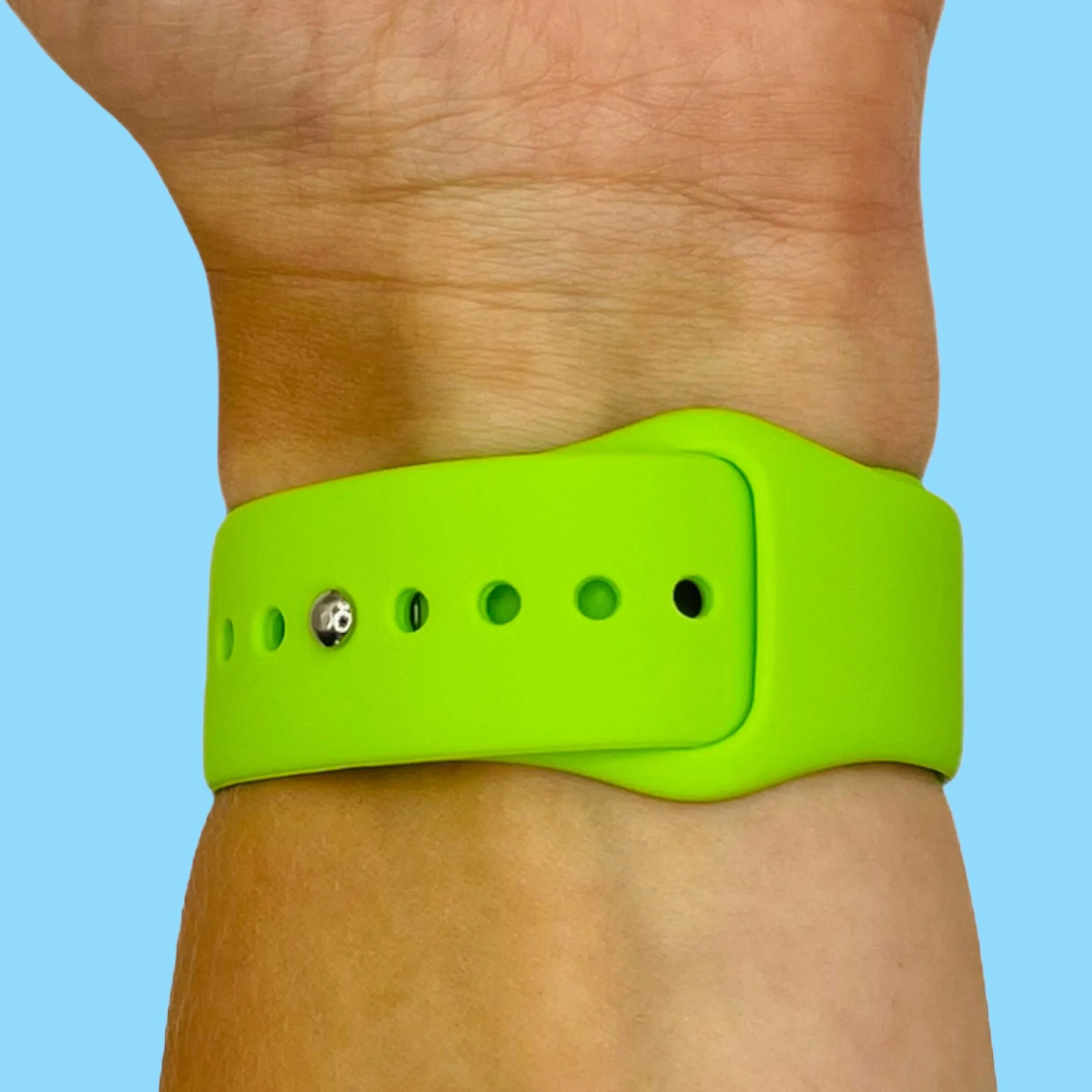 Silicone Button Style Watch Straps Compatible with Tommy Hilfiger 22mm Range