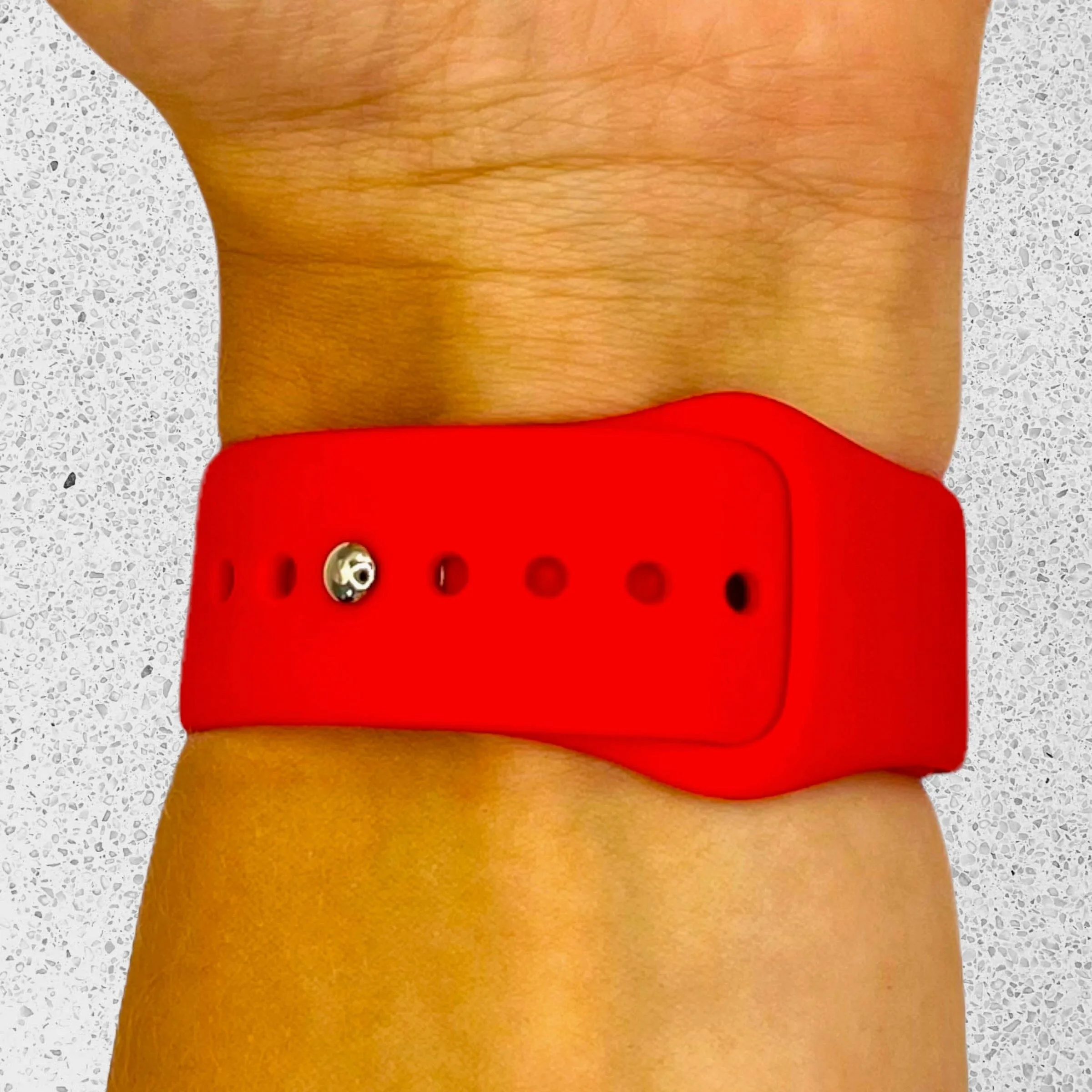 Silicone Button Style Watch Straps Compatible with Tommy Hilfiger 22mm Range