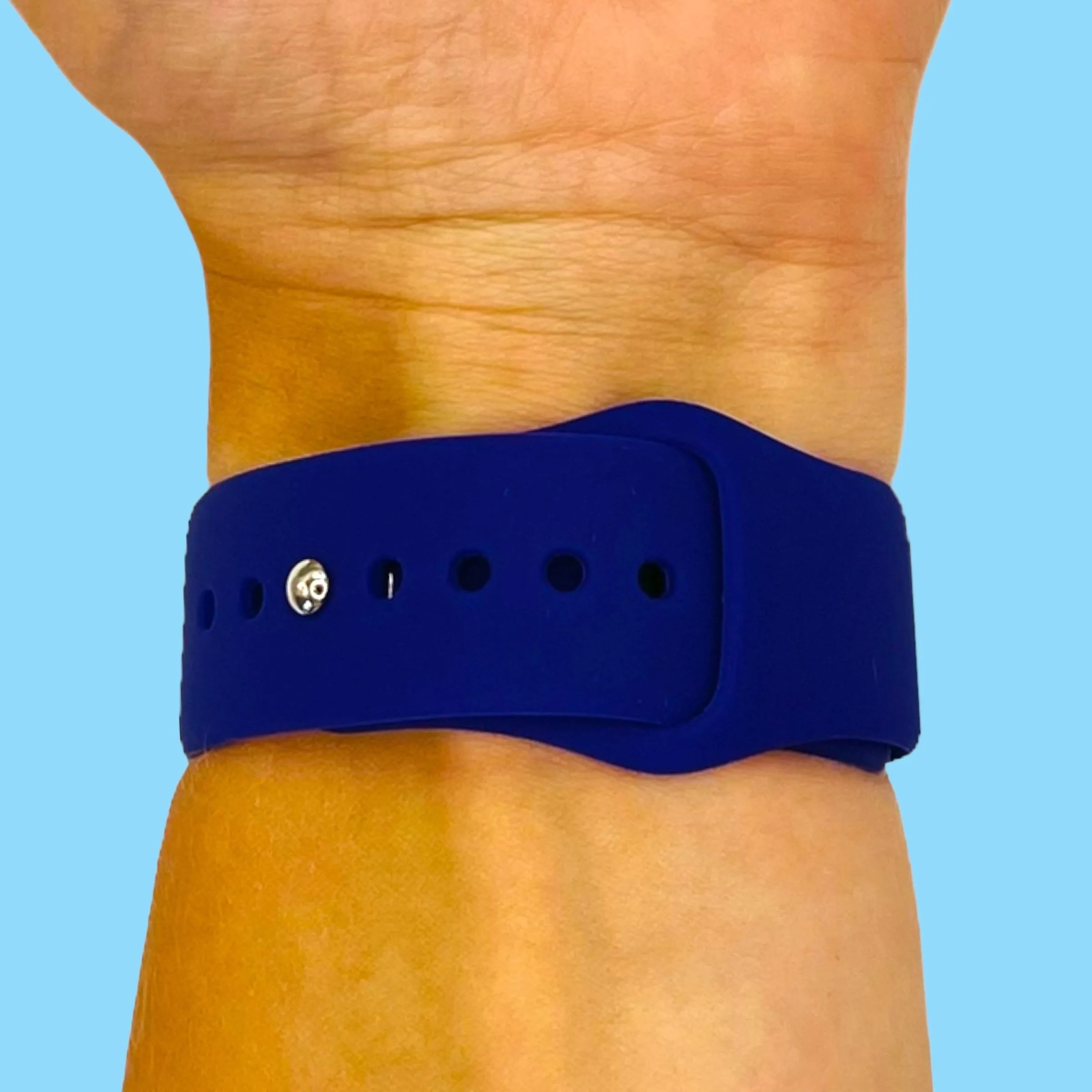 Silicone Button Style Watch Straps Compatible with Tommy Hilfiger 22mm Range