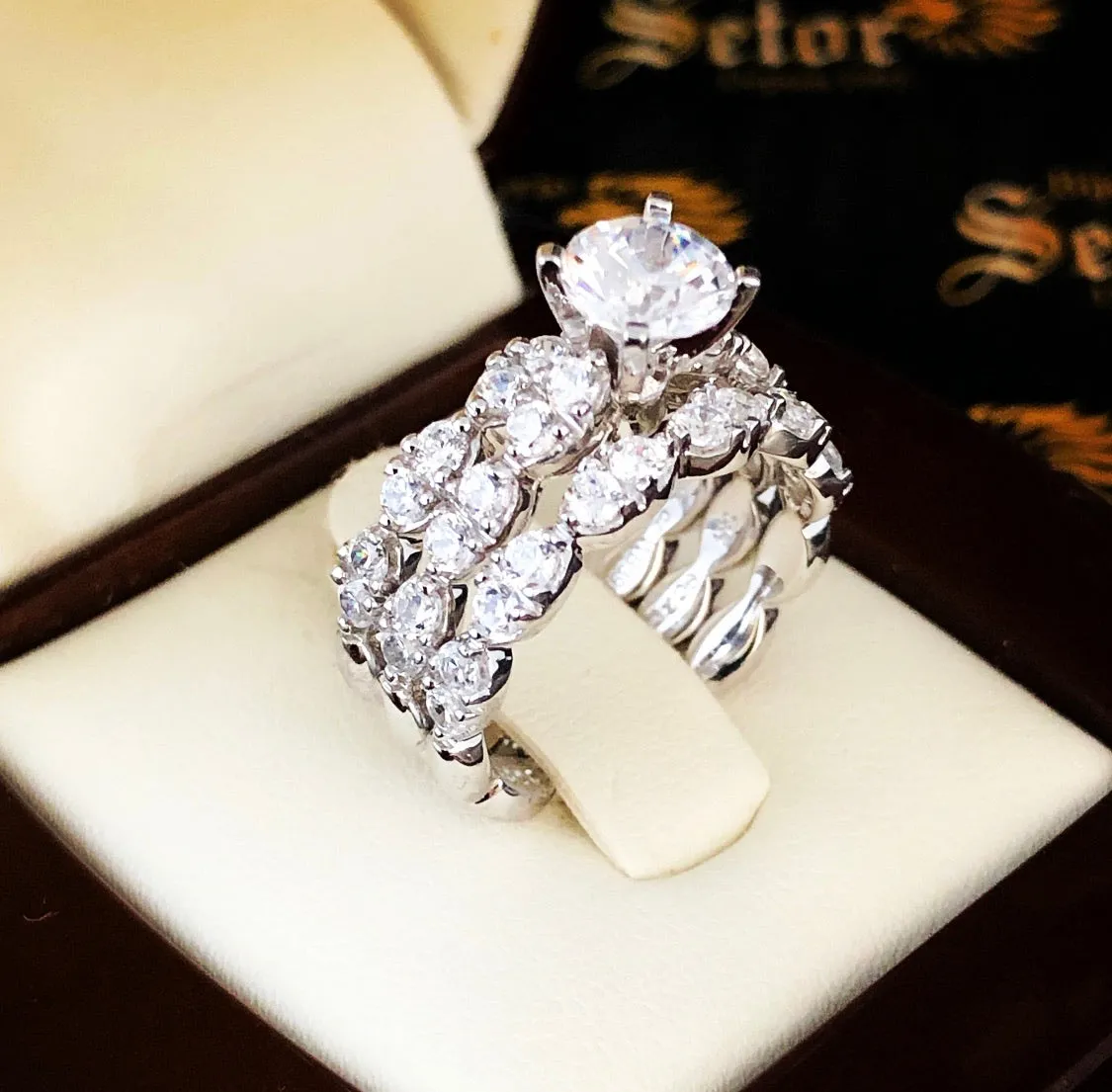 Tamara wedding rings ZWR-06